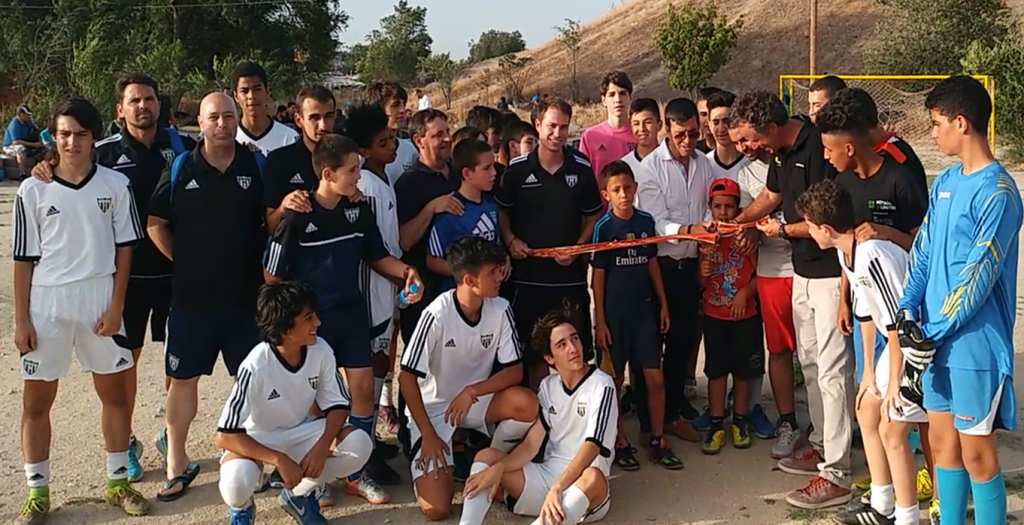 El Club Deportivo Canillas Inaugura el Campo Nuevo de Cañada