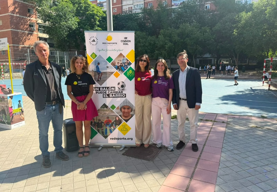 RED DEPORTE INAUGURA ESPACIO DEPORTIVO SOSTENIBLE EN EL BARRIO DEL PILAR